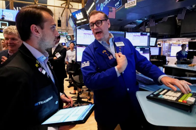 美股道瓊開盤再創新高！微軟嗨漲3%　與蘋果市值突破4兆美元