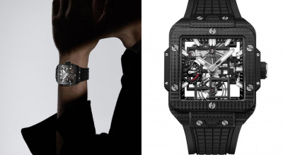 HUBLOT以方形之力挑戰極限   搭載首枚方形陀飛輪機芯   Square Bang腕錶盡顯前衛