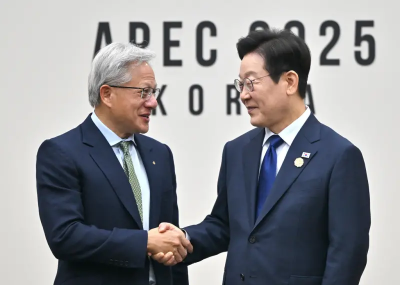 黃仁勳見李在明!稱輝達與韓國共創AI未來 供26萬Blackwell晶片