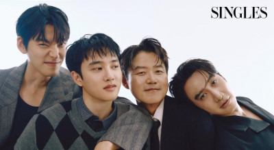 金宇彬、李光洙拍封面！韓國金牌製作人「羅PD」亂入 帥出新高度掀討論