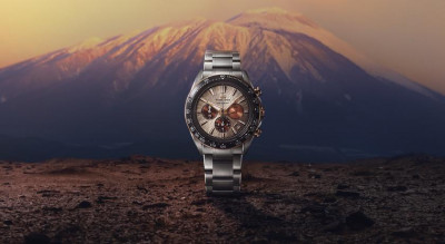 Grand Seiko超人氣Evolution 9銅粉錶盤美翻！白鈦錶殼搭高振頻機芯 耐磨精準