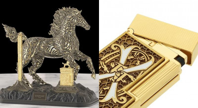 鋼筆攀附巨型魷魚、DC小醜書寫擺件！S.T. Dupont高訂來台展現極致工藝