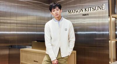 吳念軒化身巴黎文青站台小狐狸！MAISON KITSUNÉ新櫃開幕HUNTER、AUTRY聯名鞋亮相