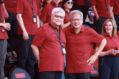 台積電運動會今盛大登場！黃仁勳、魏哲家現身同框