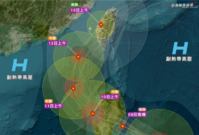 鳳凰颱風將變強颱！周一北部「風雨最劇烈」　西南部進入危險半圈