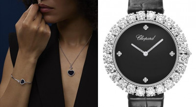 冬天來了珠寶腕錶披黑色外衣！時尚潮人都在戴砂金石手環、黑瑪瑙錶盤