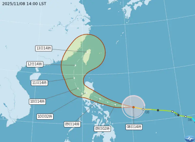 鳳凰颱風高機率衝西南部！賈新興：走對台最危險路徑　神似山陀兒
