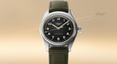 浪琴經典飛行錶Spirit Pilot推大三針款！快拆錶帶搭天文台機芯 實用升級