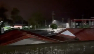 快訊／花蓮馬太鞍堰塞湖大水來襲！萬榮鄉明利村水湍急淹過路面