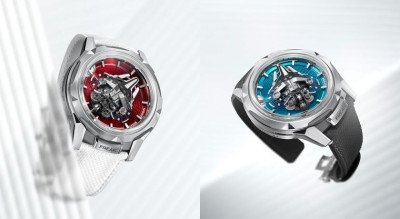 雅典FREAK S ENAMEL琺瑯光影展現全新紅藍色調！邂逅機械奇想震撼登場