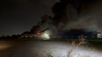 環保局說話了！台南安定區工廠陷火海　27區空品拉警報