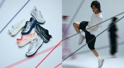 HOKA硬派越野鞋煥發少女心！檸檬黃、粉紫染上夢幻泡泡超欠買