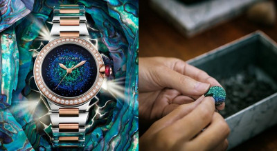 寶格麗結合日本漆藝打造Lvcea腕錶！錶盤細小珍珠母貝製成竟需耗時60天