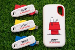 SanDisk史努比雙碟帶著走  行動硬碟主打高耐用 雙用隨身碟三色收藏