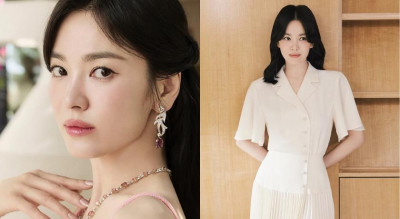 第一眼差點認不出是宋慧喬！「復古耳下妹妹頭」搭配分岔劉海全網驚豔