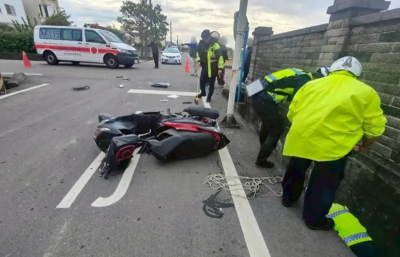 苗慄16歲高中生「無照」騎車趕上學　路口遭撞噴飛進排水溝搶救中