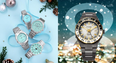 CITIZEN以藍月捎來歲末祝福 光動能&amp;機械錶換上絕美錶盤 Series 8黑金配色流露光影