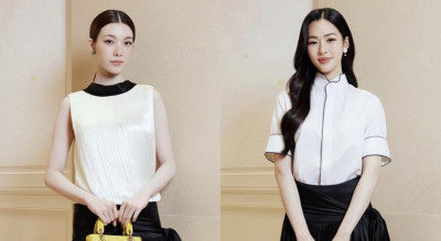 泰國明星勢力再襲時尚圈！鄺玲玲、Orm清新合體拍Dior大片又辣又甜