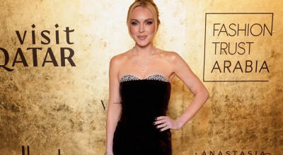 琳賽蘿涵胸前22.90克拉鑽石太閃！完美造型讓粉絲直呼：值回票價