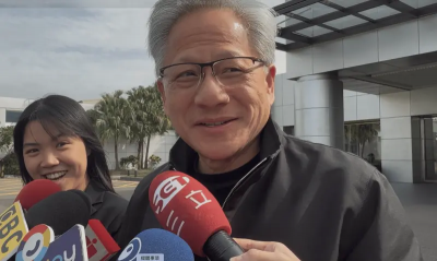 黃仁勳笑稱明年尾牙要自掏腰包　大讚台灣棒球是「國寶」