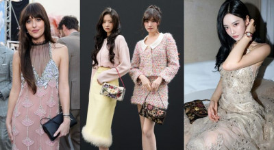 達珂塔強生深V薄紗性感爆擊！手抓「信封包」掀韓團IVE、aespa瘋搶潮