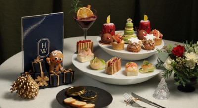 貴婦的下午茶就是這麼奢華！海瑞溫斯頓攜手晶華打造珠寶甜點 限時登場