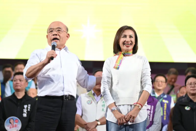 力挺邱議瑩現身助講！蘇貞昌：高雄都輸民進黨就包起來