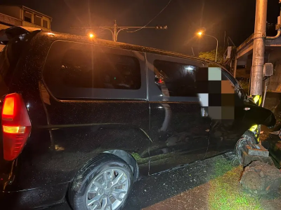 員警值勤遭撞！民進黨宜蘭黨部澄清非輔選「蕭美琴是來做這件事」