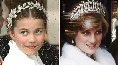 夏綠蒂公主和黛安娜王妃「隔空撞衫」相似度驚人！零負評造型史上最優雅