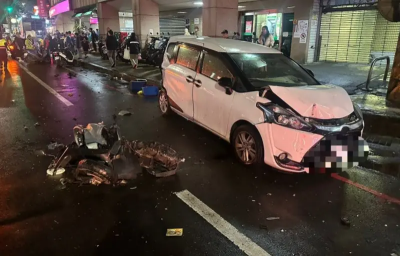 基隆毒駕男連續暴衝撞倒垃圾路人、清潔隊員共3人受傷送醫