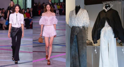 夏姿打造「東方嬉皮」新貌！烏幹紗蕾絲Ｘ喇叭褲描繪波西米亞浪漫慵懶風