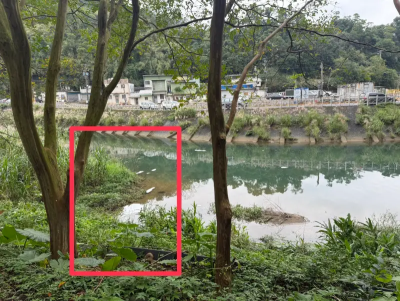 又污染？基隆河再出現白色泡沫　台水：已預防性停止抽水