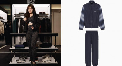 EA7秋冬系列主打運動機能性 獨家科技面料套裝穿著貼膚舒適 一日店長李多慧展現活力能量
