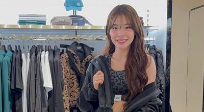 李多慧穿豹紋緊身裝現身台中！S曲線全都露吸粉絲拿大砲跟緊緊