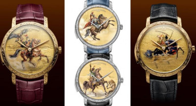 江詩丹頓閣樓工匠致敬史詩英雄 方寸錶盤融匯珍罕裝飾工藝 超薄三問報時音質純淨