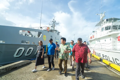 走訪2026年PIF預定場地　林佳龍：台灣全力支持帛琉主辦