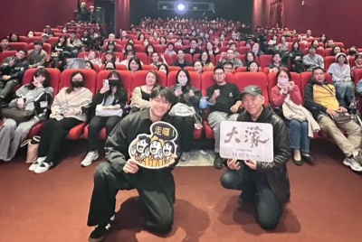 柯煒林旋風突襲台灣！承諾《大濛》破億親炸油條　返港仍心繫票房