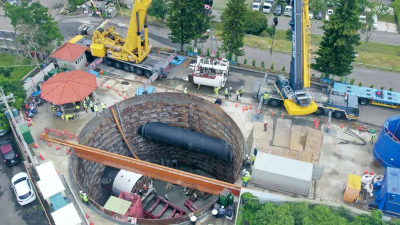 公共工程金質獎　水利署大安大甲溪聯通管、荖濃溪伏流水奪特優