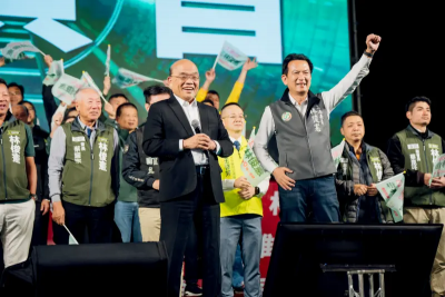 現身挺林俊憲！蘇貞昌稱昔任2次閣揆：知道立委誰正派、誰歪膏