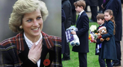 黛安娜王妃身教太成功！王室三萌娃從小做公益 喬治王子這畫面好催淚