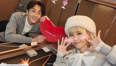 陳漢典、Lulu挨批耍大牌！搭星宇頭等艙畫面曝光　嗨喊人生第一次