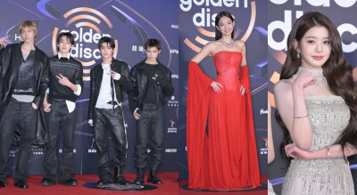 時尚名人一週間》金唱片獎比辣！Jennie披霸氣紅戰袍、張員瑛緊身禮服秀傲人身材