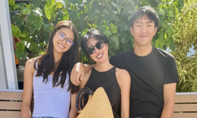 徐曉晰罕曬高顏值兒女！愛女比基尼辣秀長腿　媽自豪喊：我好會生