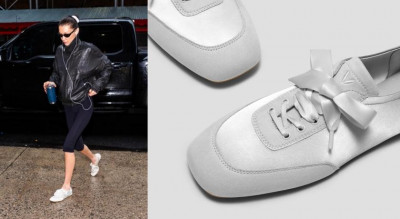 VIVAIA從歐美紅到亞洲！秒殺芭蕾風薄底鞋 微風信義獨家開賣銀灰版本