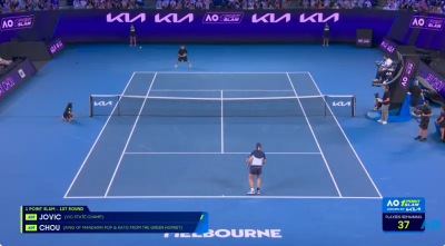 周傑倫澳網初登場慘敗！遭對手秒殺畫面曝光　網傻眼：腳都沒移動