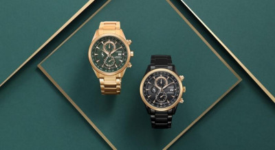 CITIZEN光動能電波錶玫瑰金款好奢華！撞擊偵測搭高抗磁 精準強悍