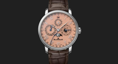 寶珀Blancpain終於推出鮭魚粉錶盤！兩種日曆搭月相和生肖 史上最複雜