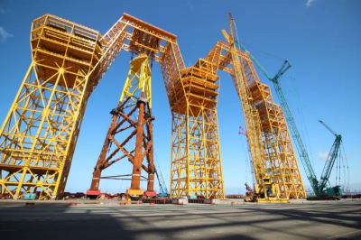 進度最快！CIP渢妙風場首批水下基礎完工　農曆年前啟動海事工程