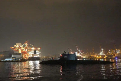 國造潛艦海鯤號新裏程碑　完成首次潛航測試