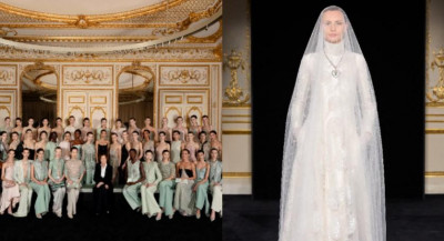 Giorgio Armani高訂秀傳承美學基因 擷取玉石色彩描繪異域情懷 注入男裝語彙共織率性優雅